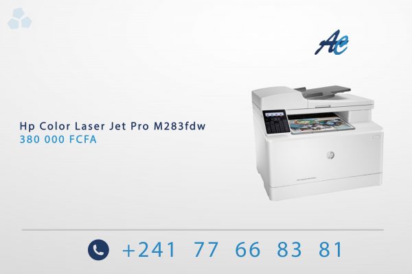 Imprimante Hp Color Laser Jet Pro MFP M283fdw, Wifi, Bluetooth, Scan et Copie